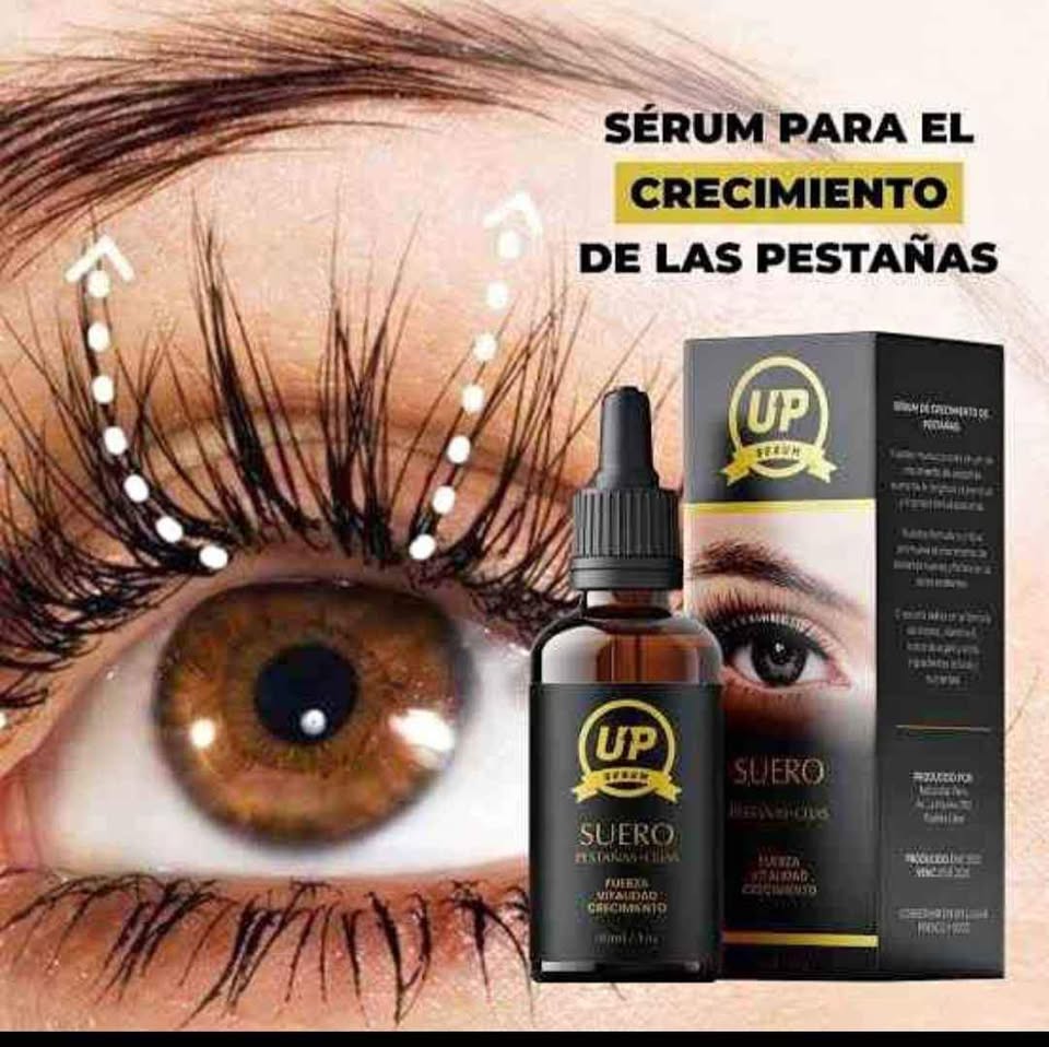 Suero para Crecimiento de Pestañas y Cejas Definidas